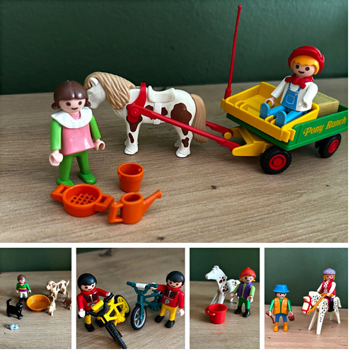 Playmobil pony ranch set - pony,