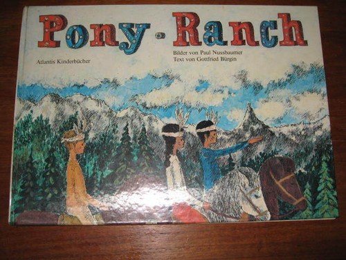 Altes kinderbuch pony - (e172)altes,