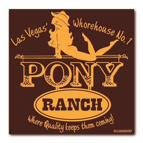 Logoshirt bar pony ranch - bar,